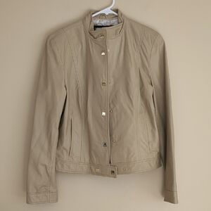 Medium Sienna Studio Faux Leather Pleather Jacket
